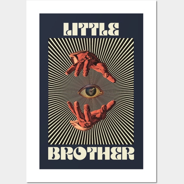 Hand Eyes Little Brother Wall Art by Kiho Jise